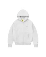Protect London GREY DAY2DAY ZIP-UP HOODIE