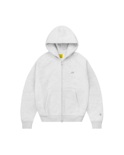 Protect London GREY DAY2DAY ZIP-UP HOODIE