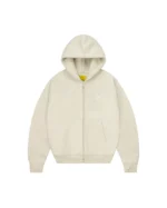 Protect London ALMOND DAY2DAY ZIP-UP HOODIE