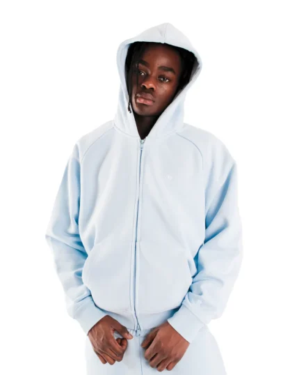 Protect London ICE BLUE DAY2DAY ZIP-UP HOODIE